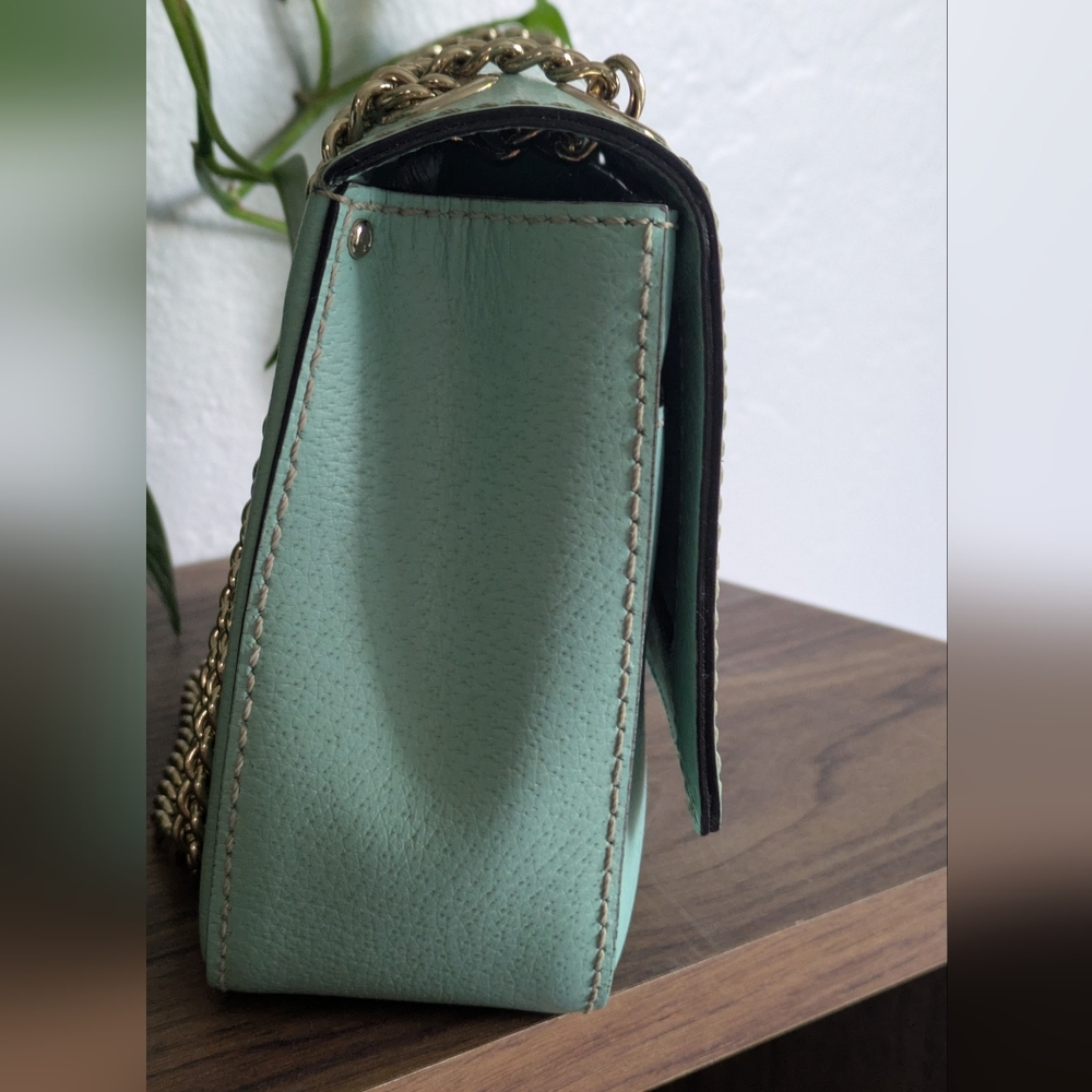 Kate Spade Mint Green Purse. - Picture 5 of 16